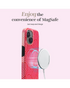 Mio By Mobilize Mio Wild Hearts Magsafe Compatibel Telefoonhoesje Iphone 15 Plus Roze