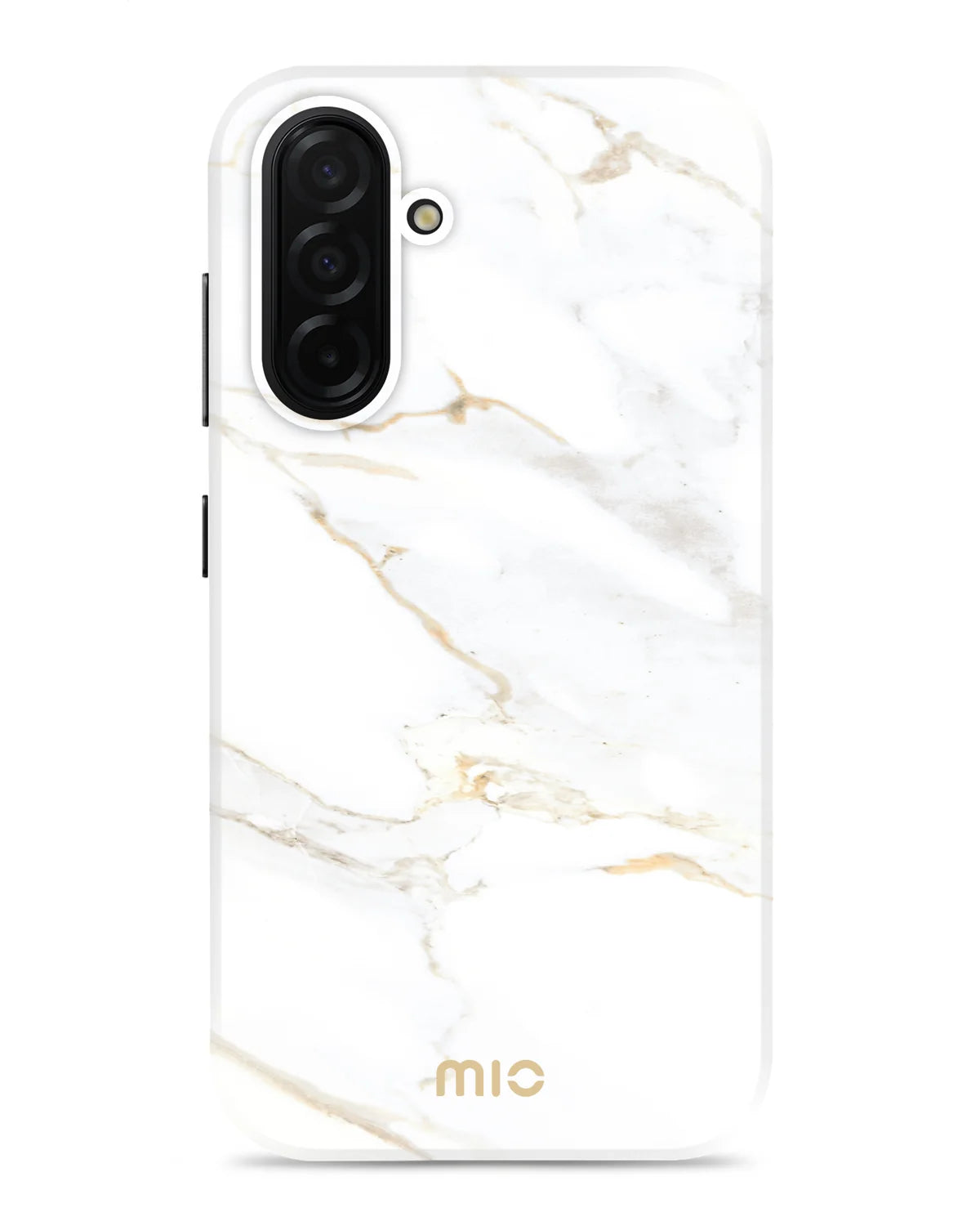 Mio by Mobilize White Marble MagSafe Compatibel Hoesje – Samsung Galaxy A26 5G