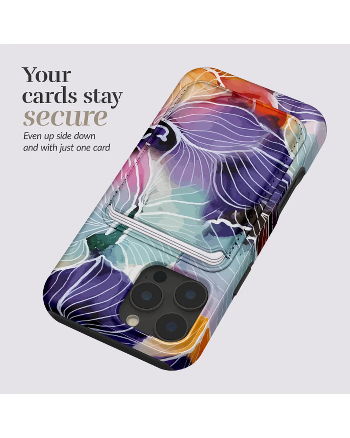 MIO Flowers MagSafe-compatibele kaarthouder