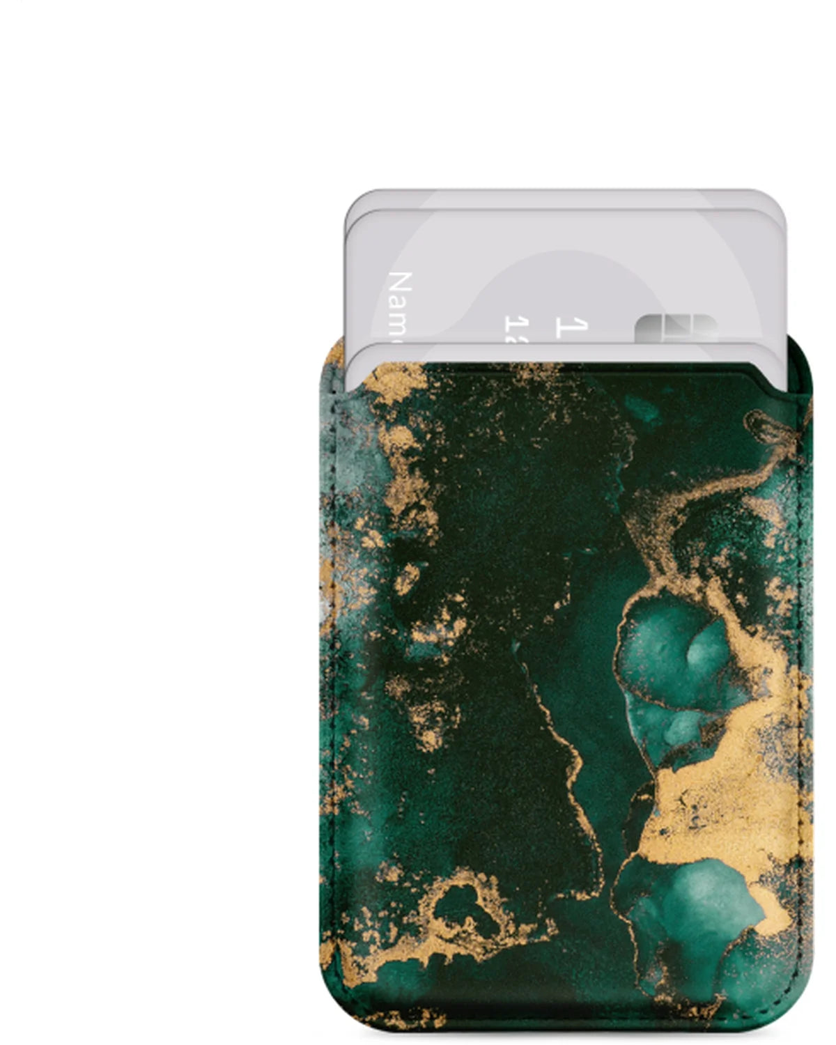 MIO Green Marble MagSafe-compatibele kaarthouder