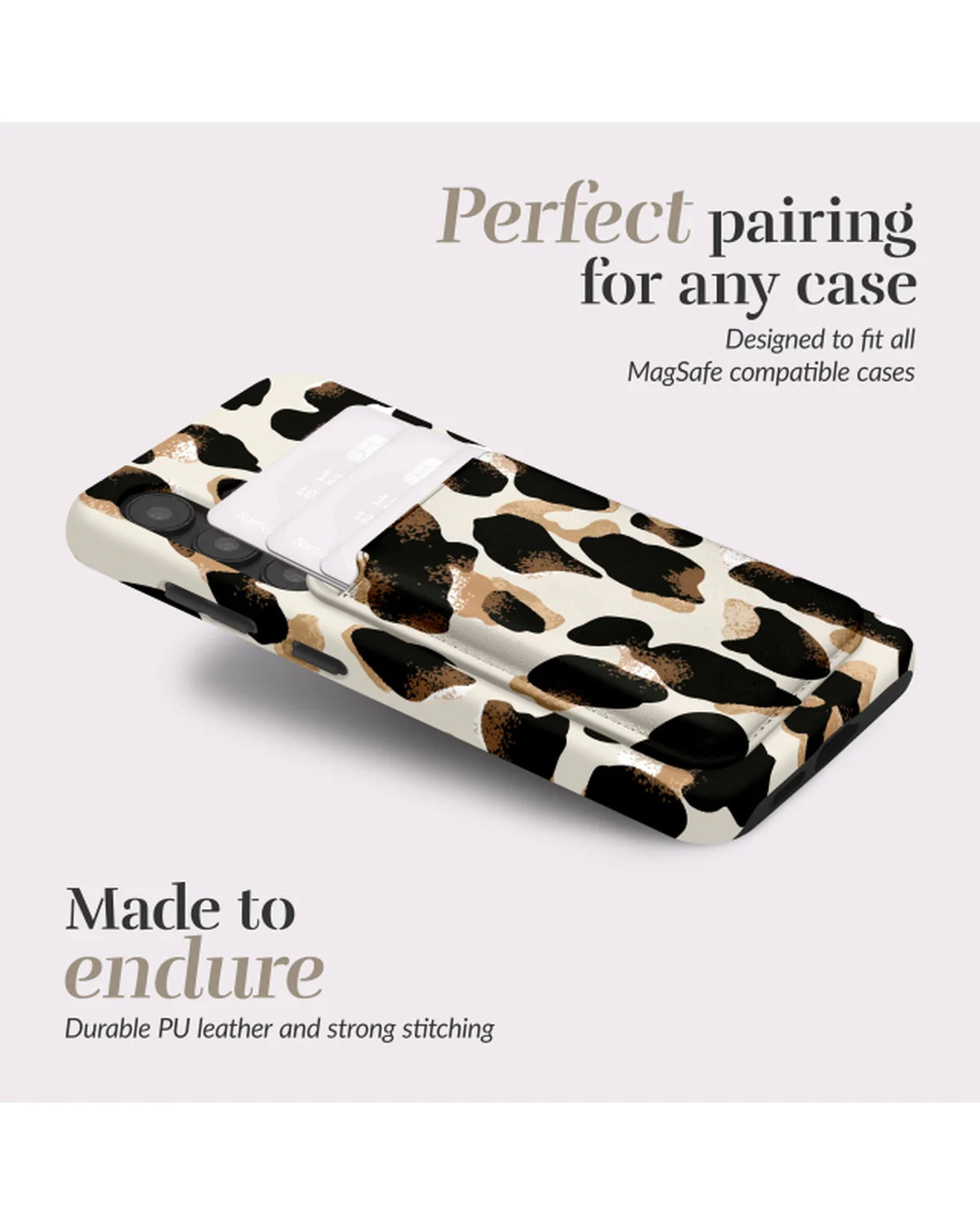 MIO Leopard MagSafe-compatibele kaarthouder