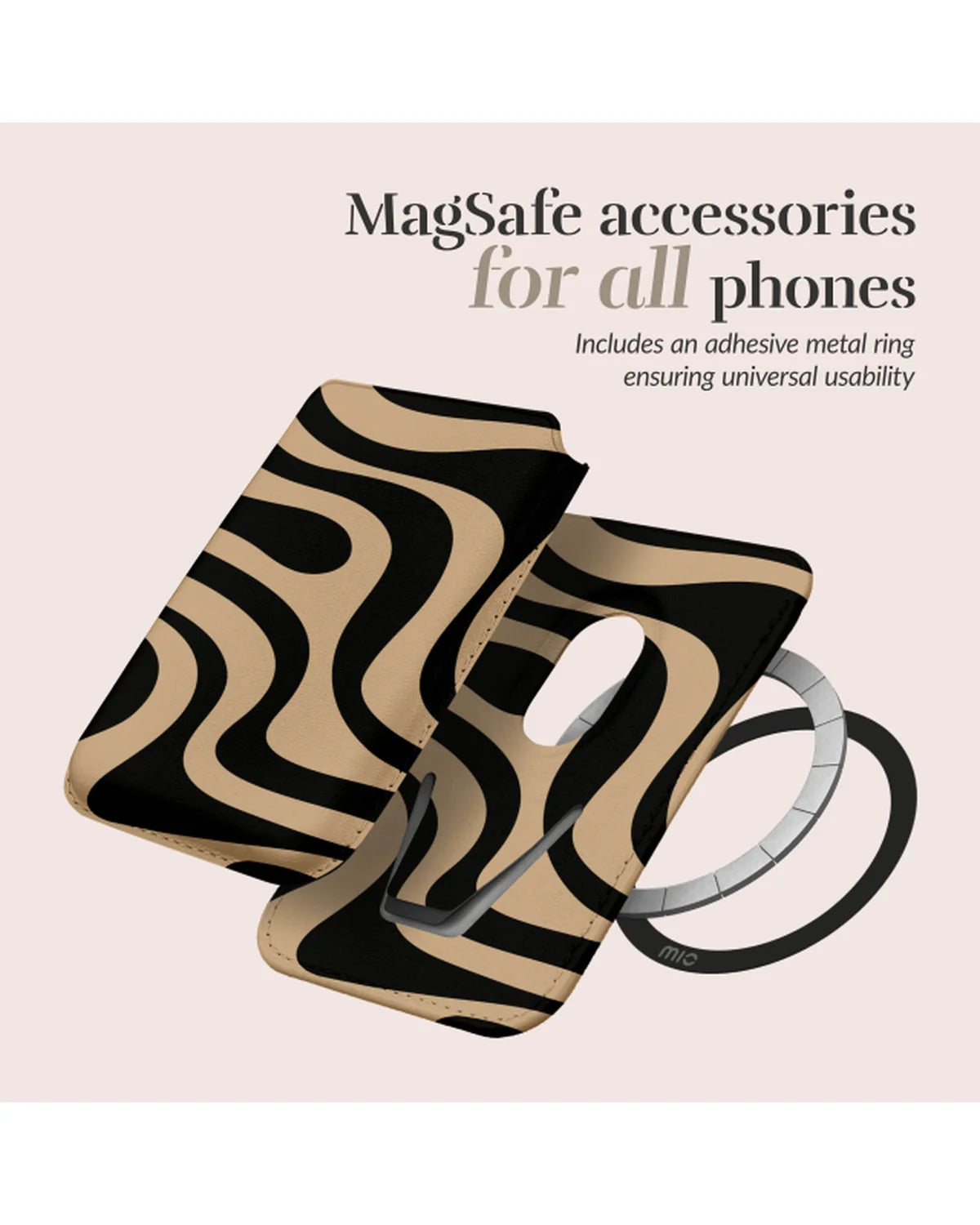 MIO Swirl MagSafe-compatibele kaarthouder