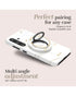 MIO White Marble MagSafe-compatibele ringhouder