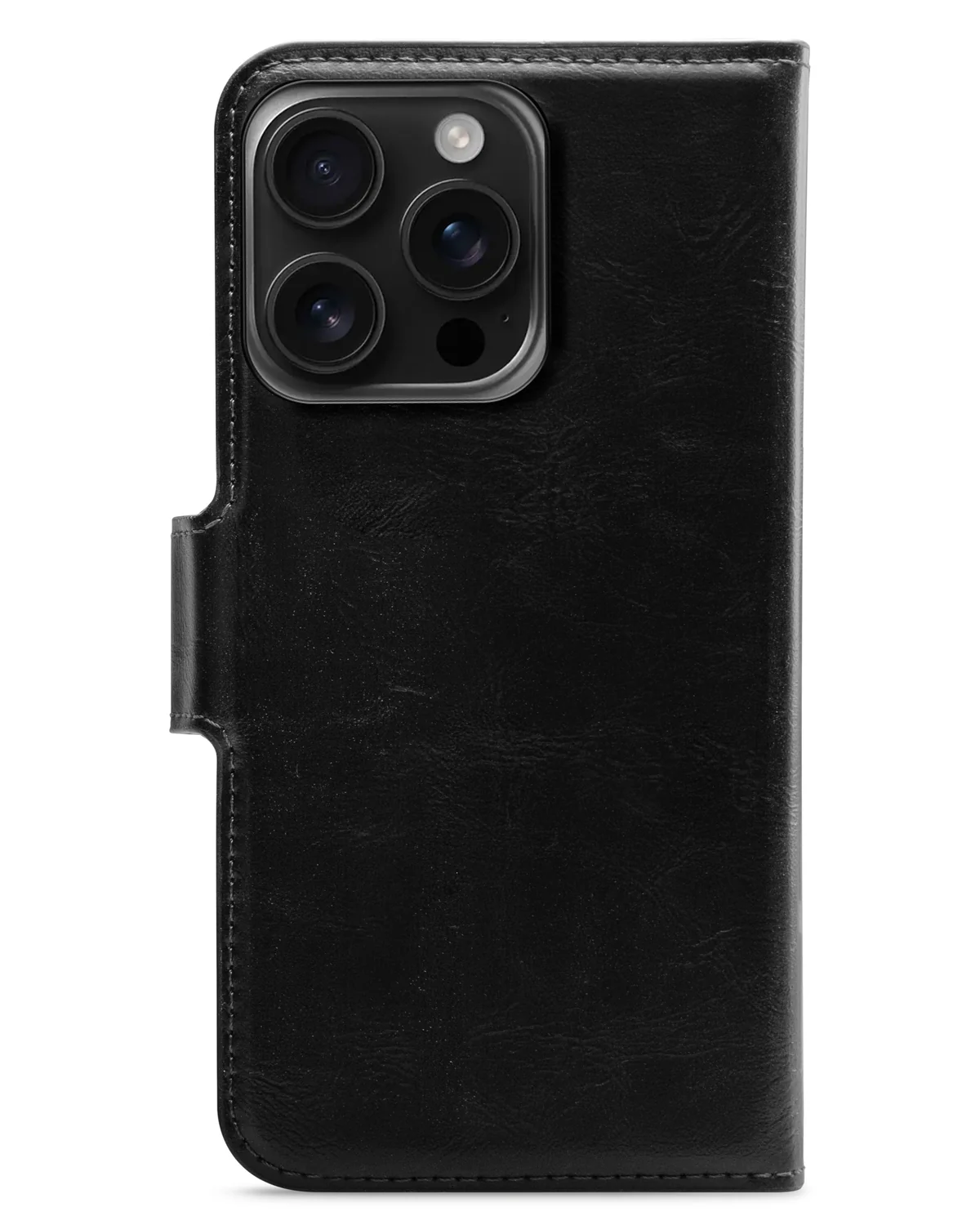 Mobilize 2in1 Magsafe Compatibel Gelly Wallet Case Telefoonhoesje Apple iPhone 16 Pro Zwart