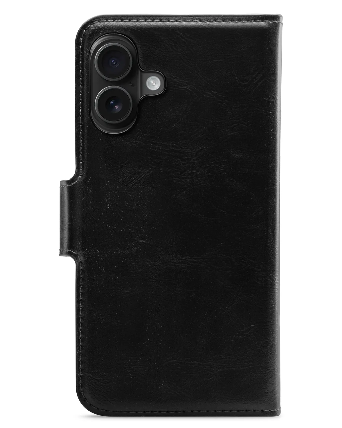 Mobilize 2in1 Magsafe Compatibel Gelly Wallet Case Telefoonhoesje Apple iPhone 16 Zwart