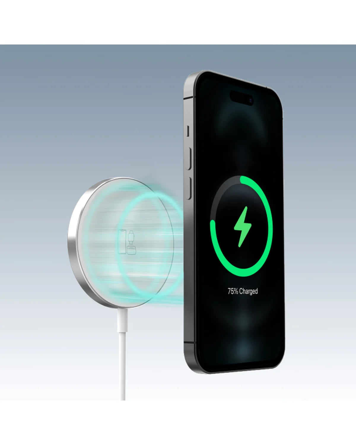 Mobilize 3-in-1 MagSafe Draadloze Lader 15W – Wit