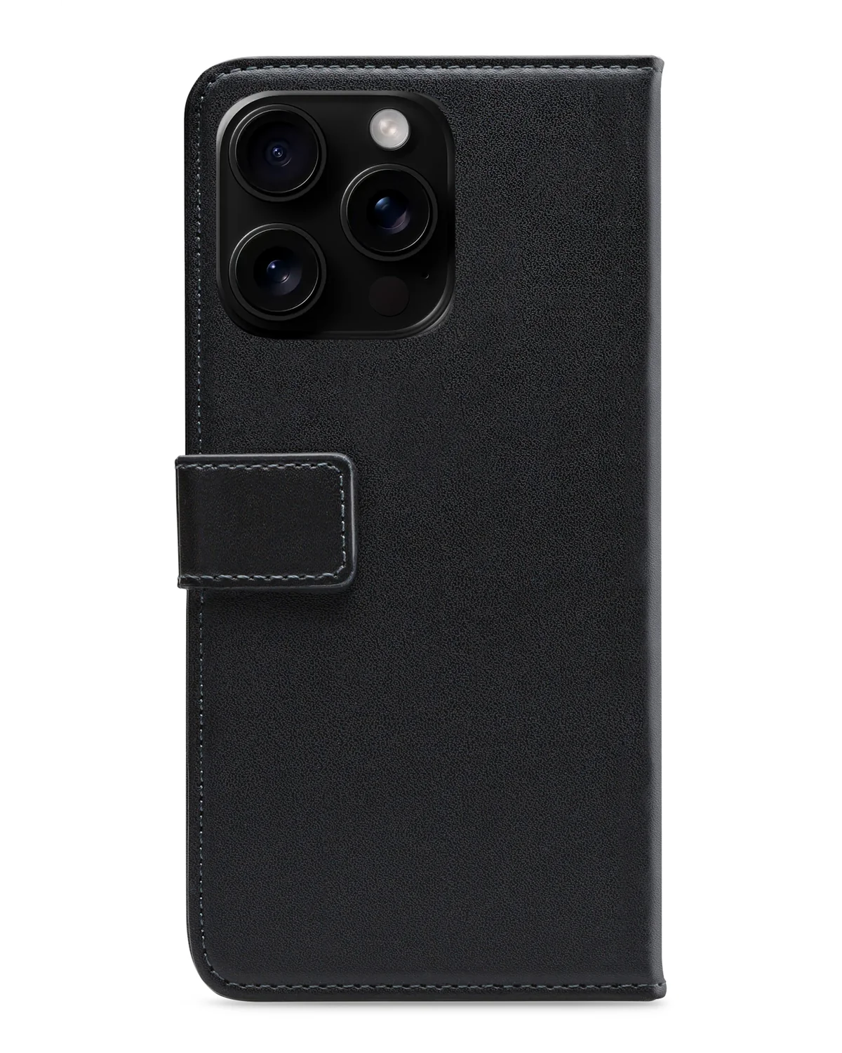 Mobilize Classic Gelly Wallet Book Case Telefoonhoesje Apple iPhone 16 Pro Max Zwart