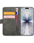 Mobilize Classic Gelly Wallet Hoesje (Case) – Apple iPhone 17 – Zwart