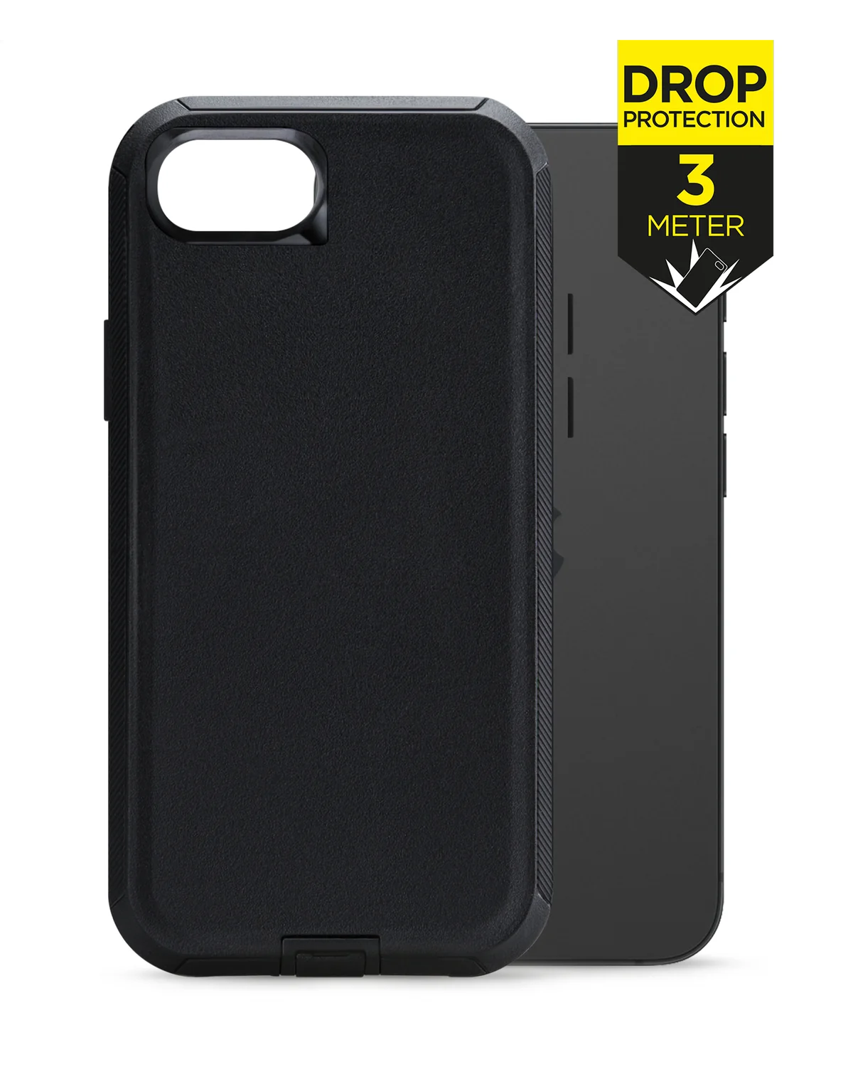 Mobilize Defender Case Telefoonhoesje Apple iPhone 16e Zwart