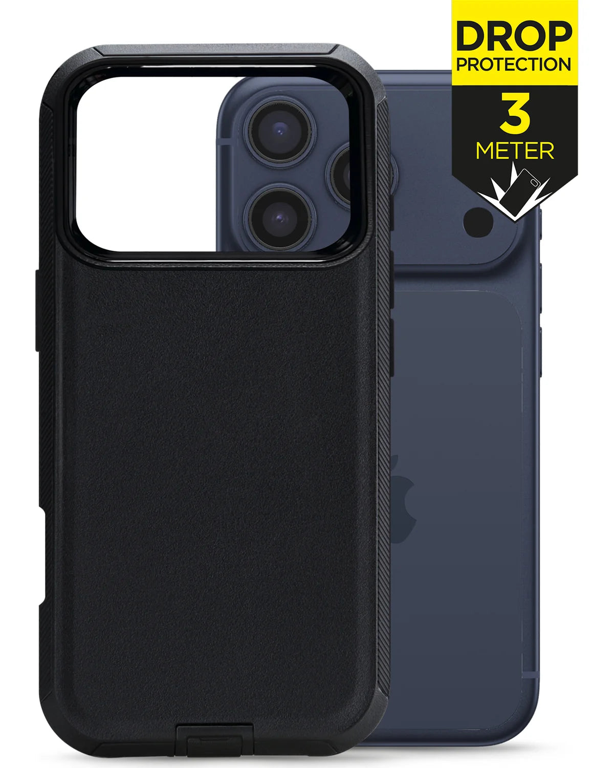 Mobilize Defender Hoesje (Case) – Apple iPhone 17 Pro – Zwart