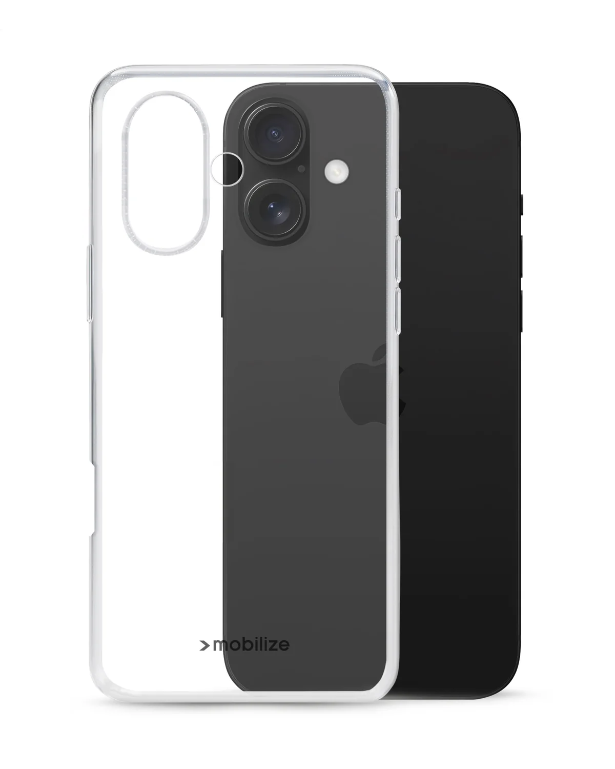 Mobilize Gelly Case Telefoonhoesje Apple iPhone 16 Plus Transparant
