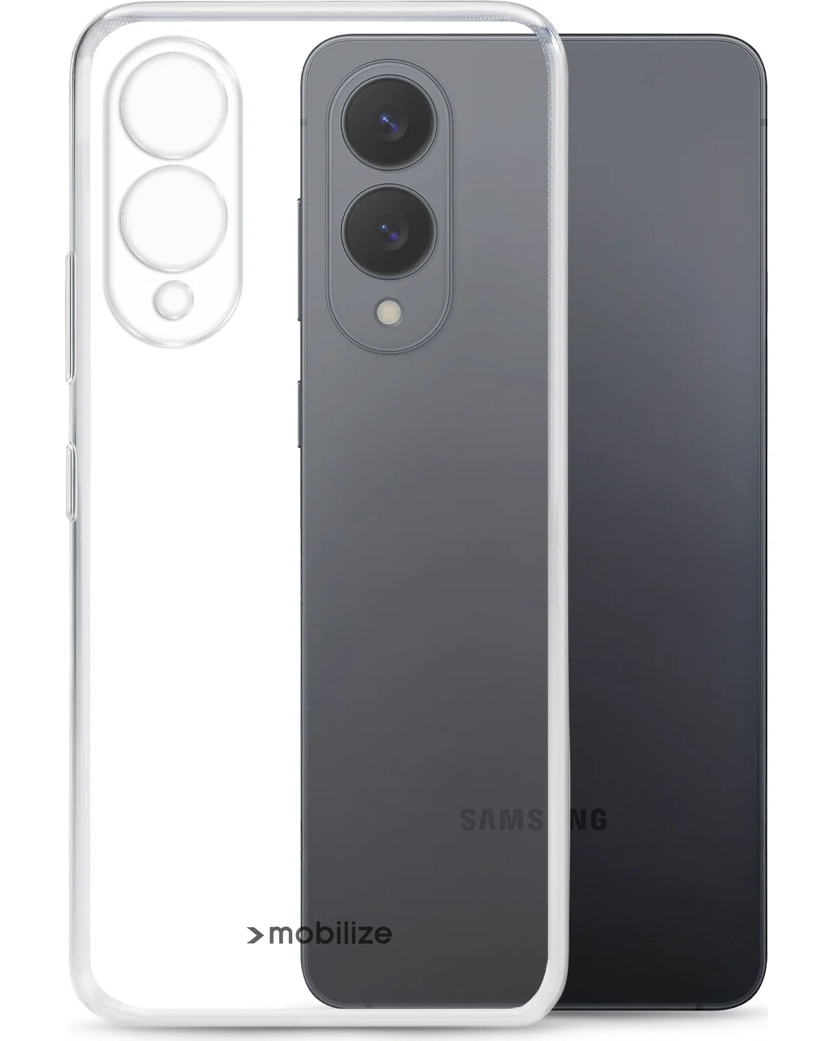 Mobilize Gelly Hoesje – Samsung Galaxy S25 Edge 5G – Transparant