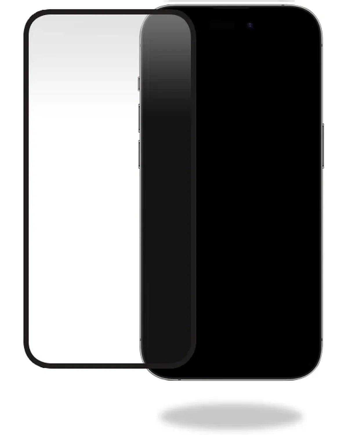 Mobilize Glass Screenprotector Black Frame Apple iPhone 15 Pro