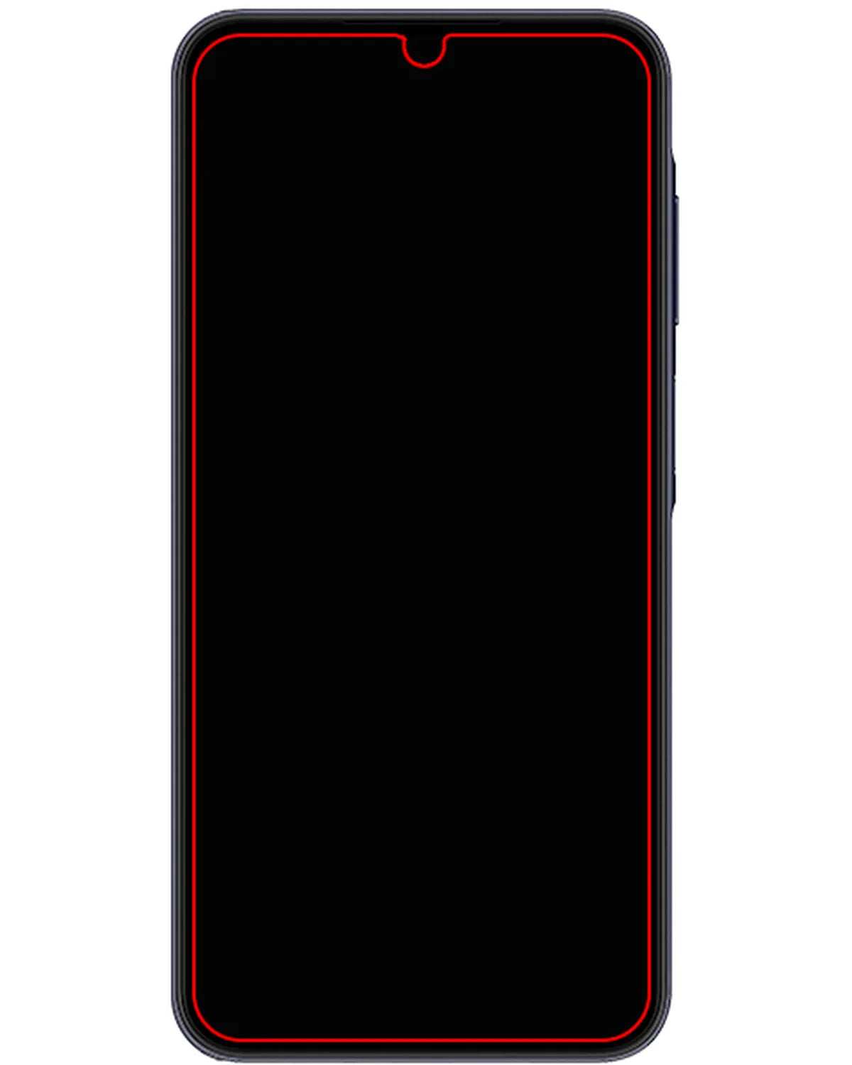 Mobilize Glass Screenprotector Black Frame Samsung Galaxy A25 5G