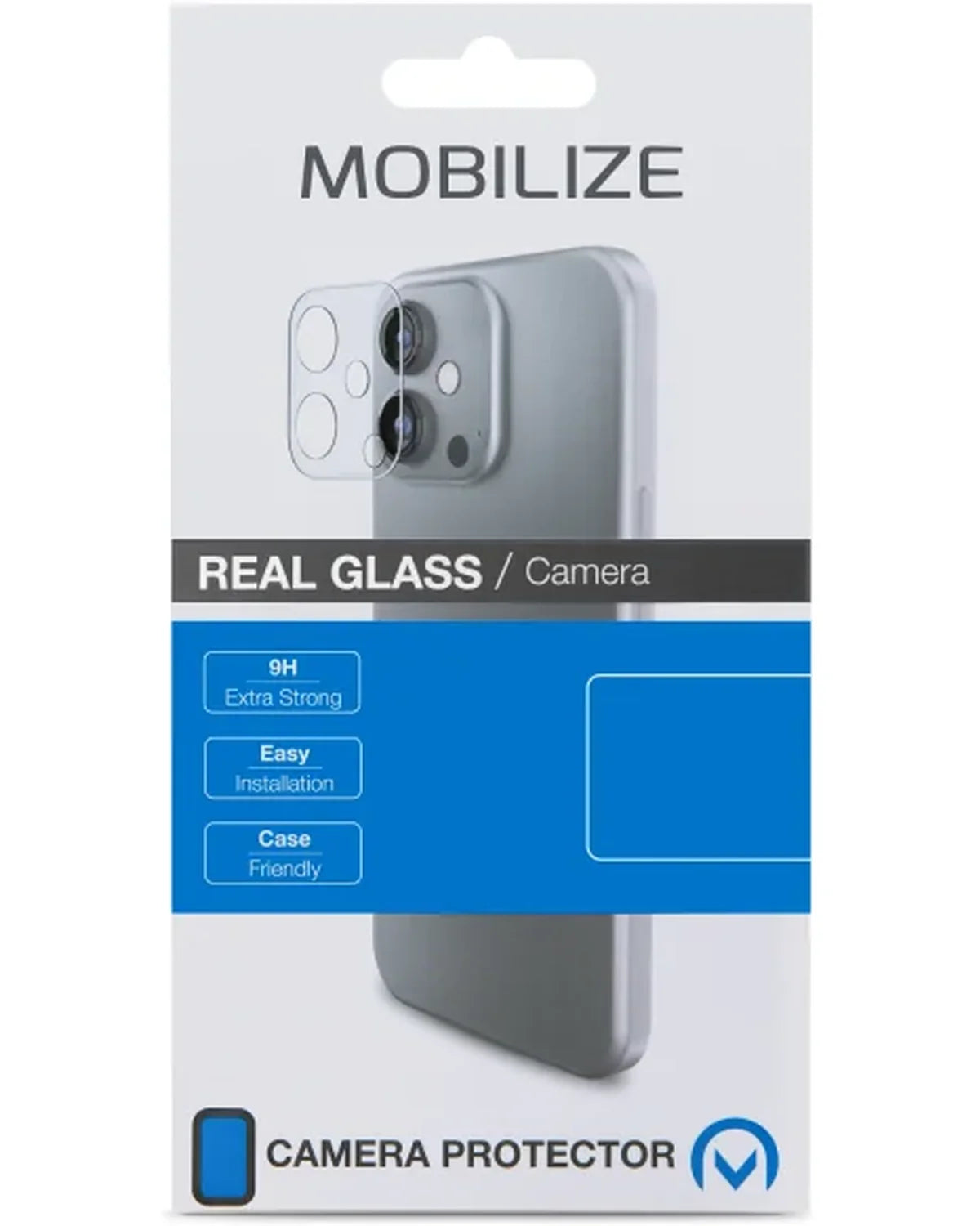 Mobilize Glass Screenprotector for Camera Apple iPhone 15 Pro / 15 Pro Max