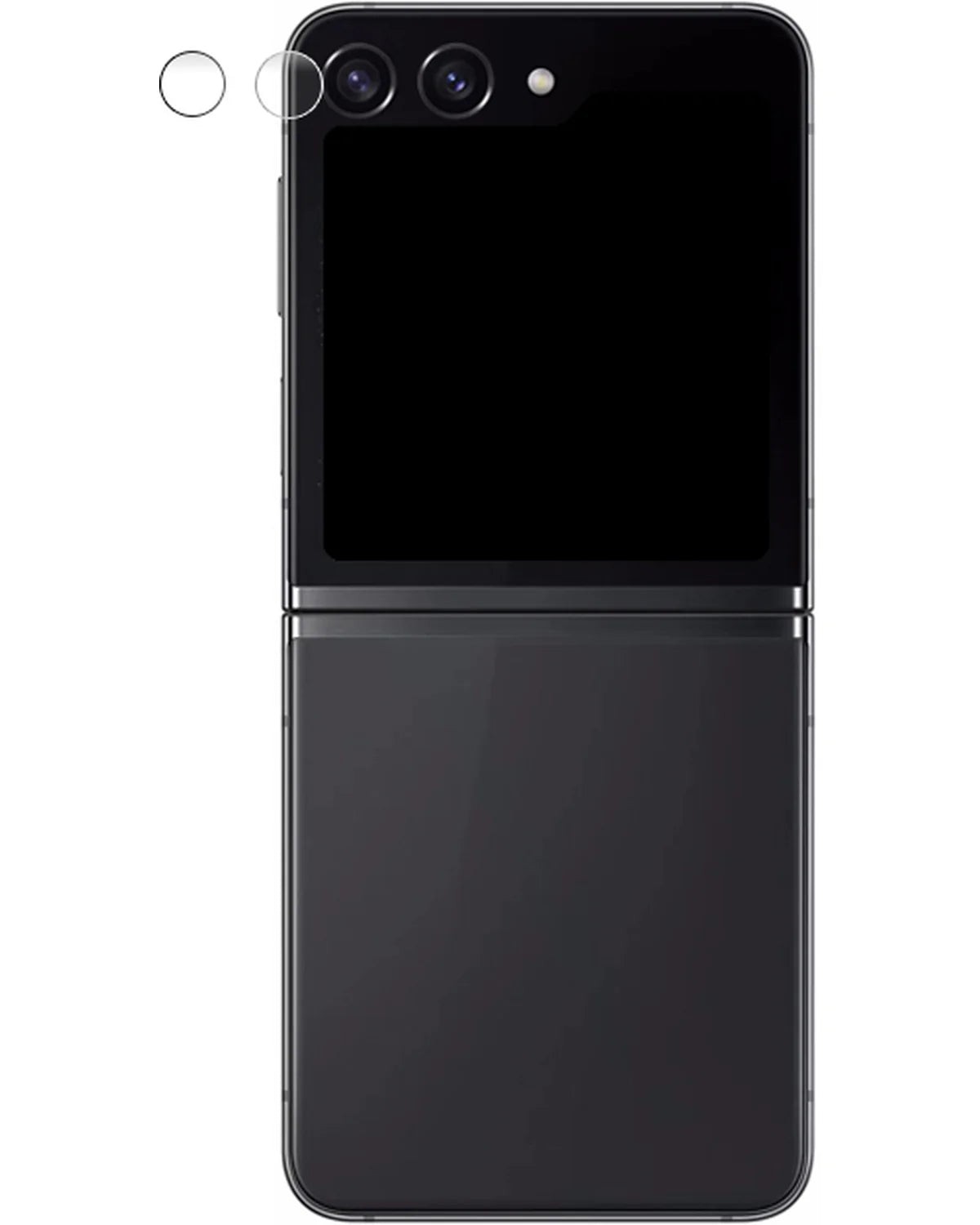 Mobilize Glass Screenprotector Samsung Galaxy Z Flip 5 - Outer Display / Camera