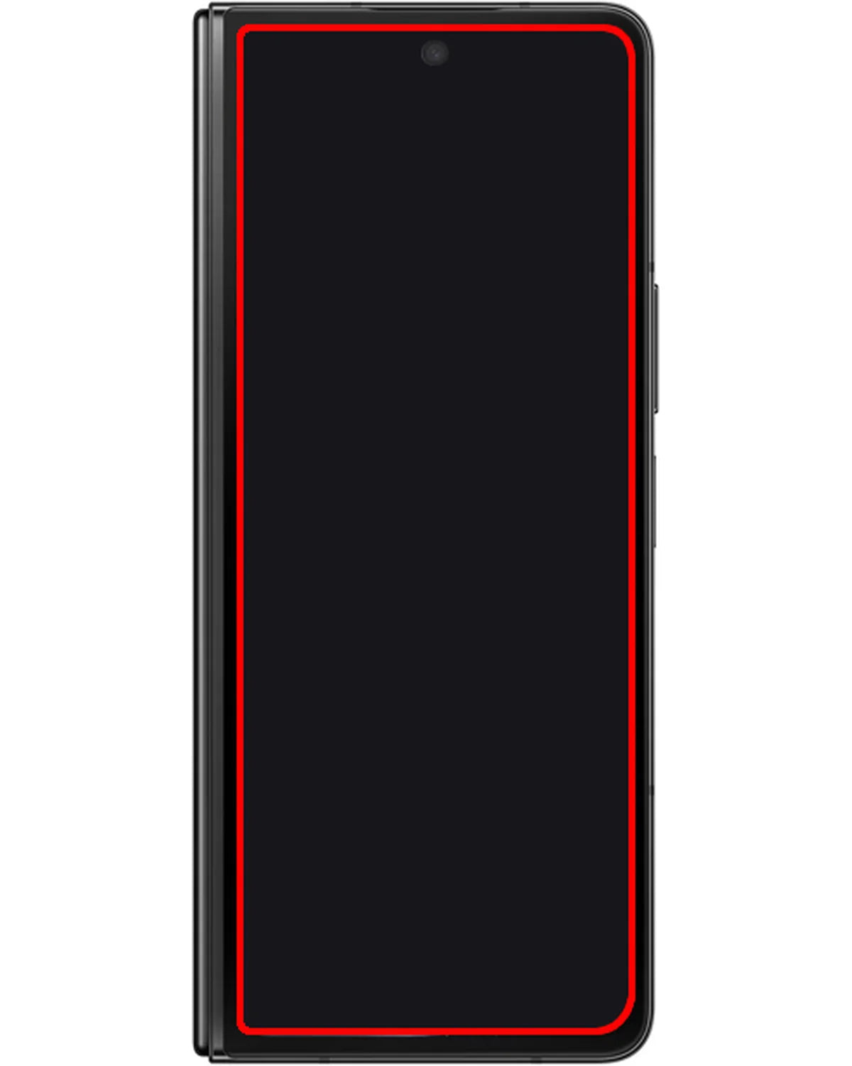 Mobilize Glass Screenprotector Samsung Galaxy Z Fold 5 - Outer Display