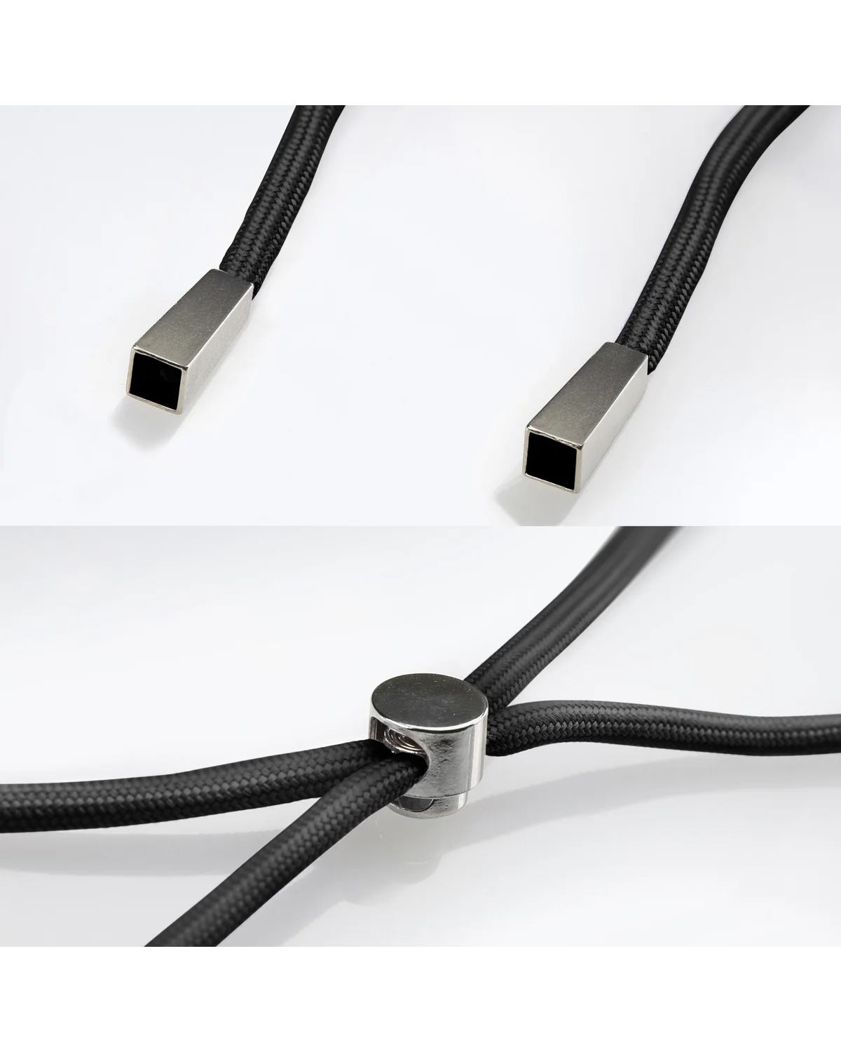 Mobilize Lanyard Gelly Case Telefoonhoesje Apple iPhone 15 Pro Max Zwart