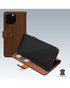 Mobilize Leather Wallet Case Telefoonhoesje Apple iPhone 16 Pro Bruin