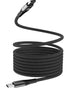 Mobilize Magnetische Nylon Kabel USB-C naar USB-C – 2m – 100W – Zwart