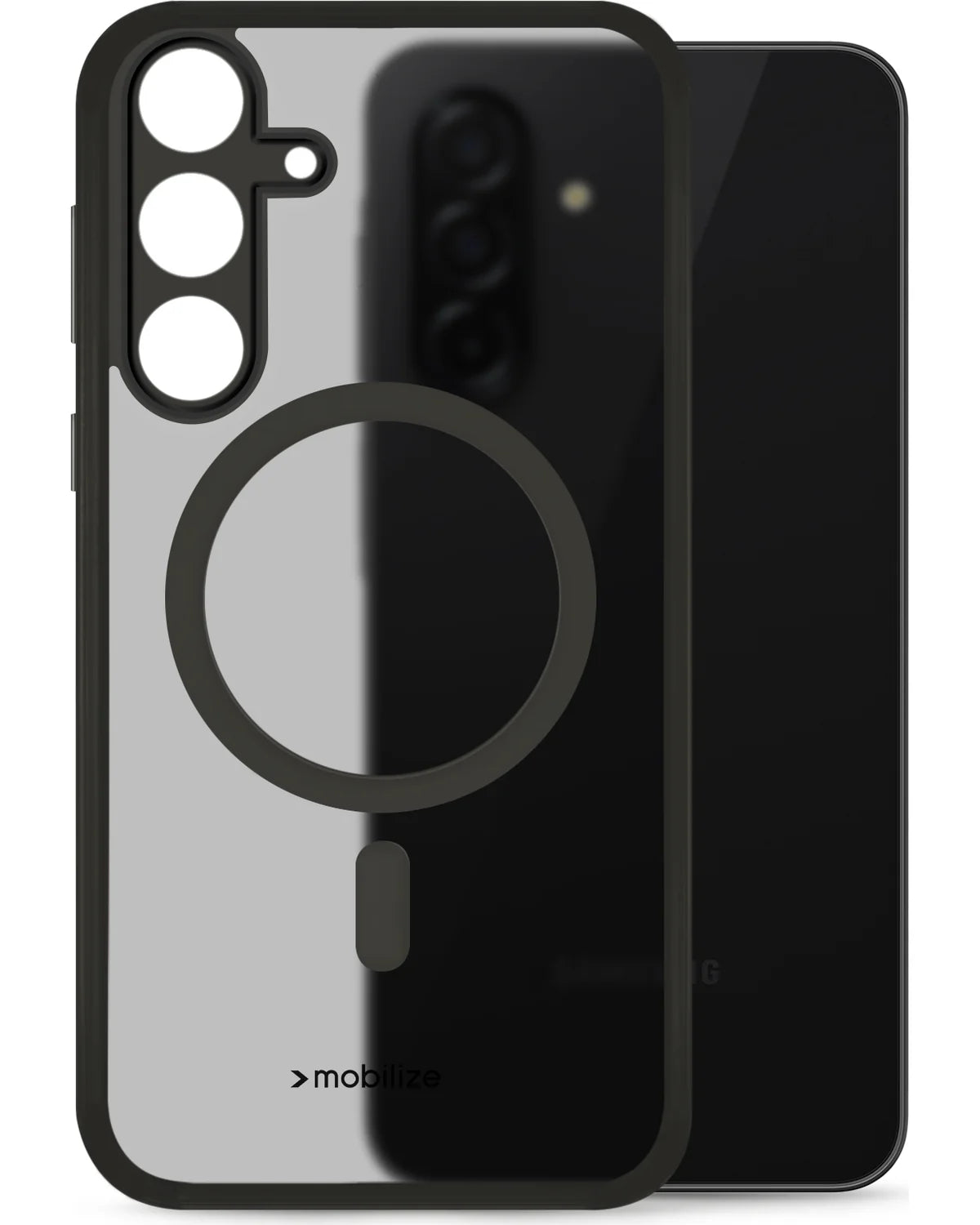 Mobilize Magsafe Compatibel Hybride Hoesje – Samsung Galaxy A26 5G – Zwart