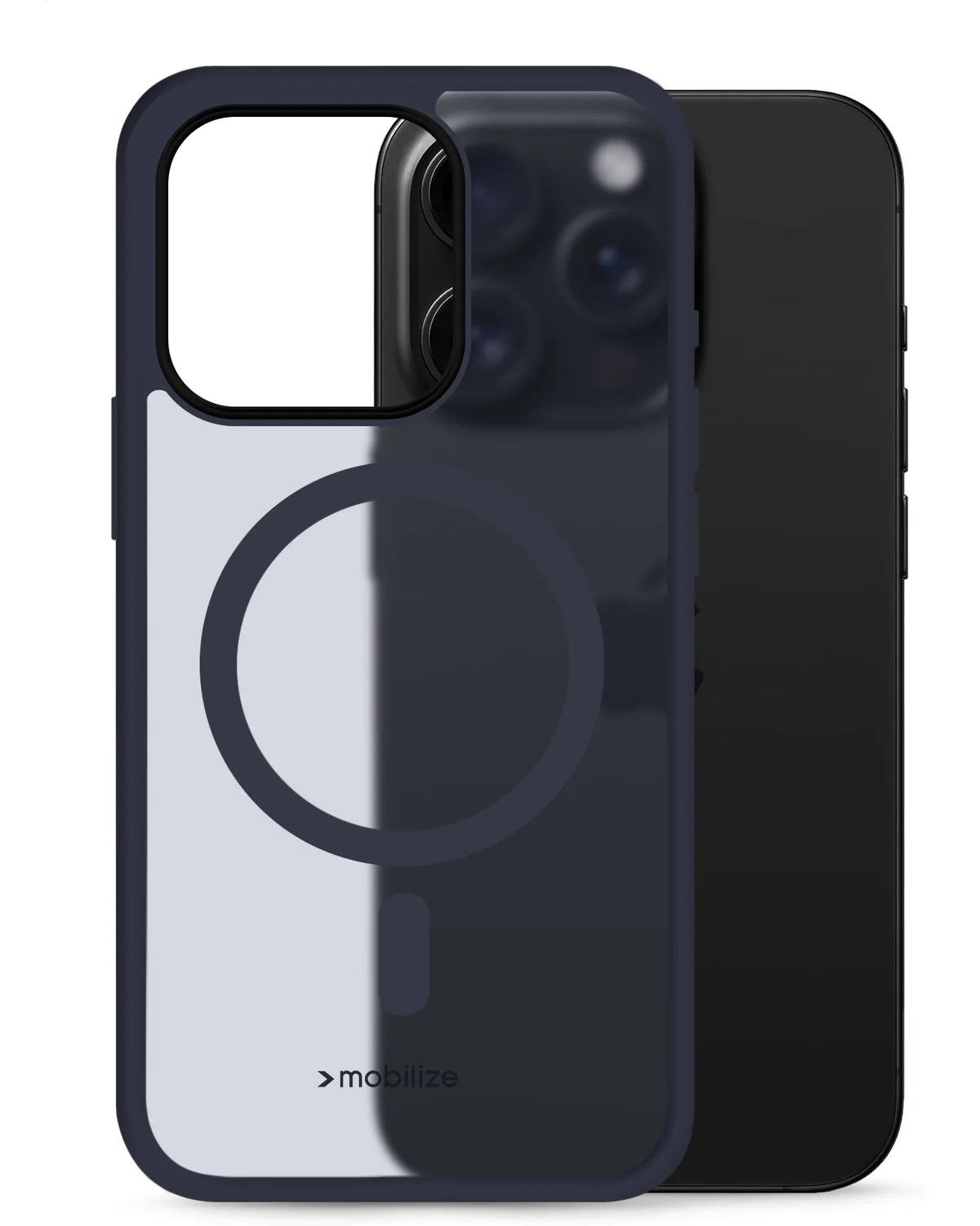 Mobilize Magsafe Compatibel Hybride Pro Hoesje (Case) –  Apple iPhone 16 Pro – Blauw