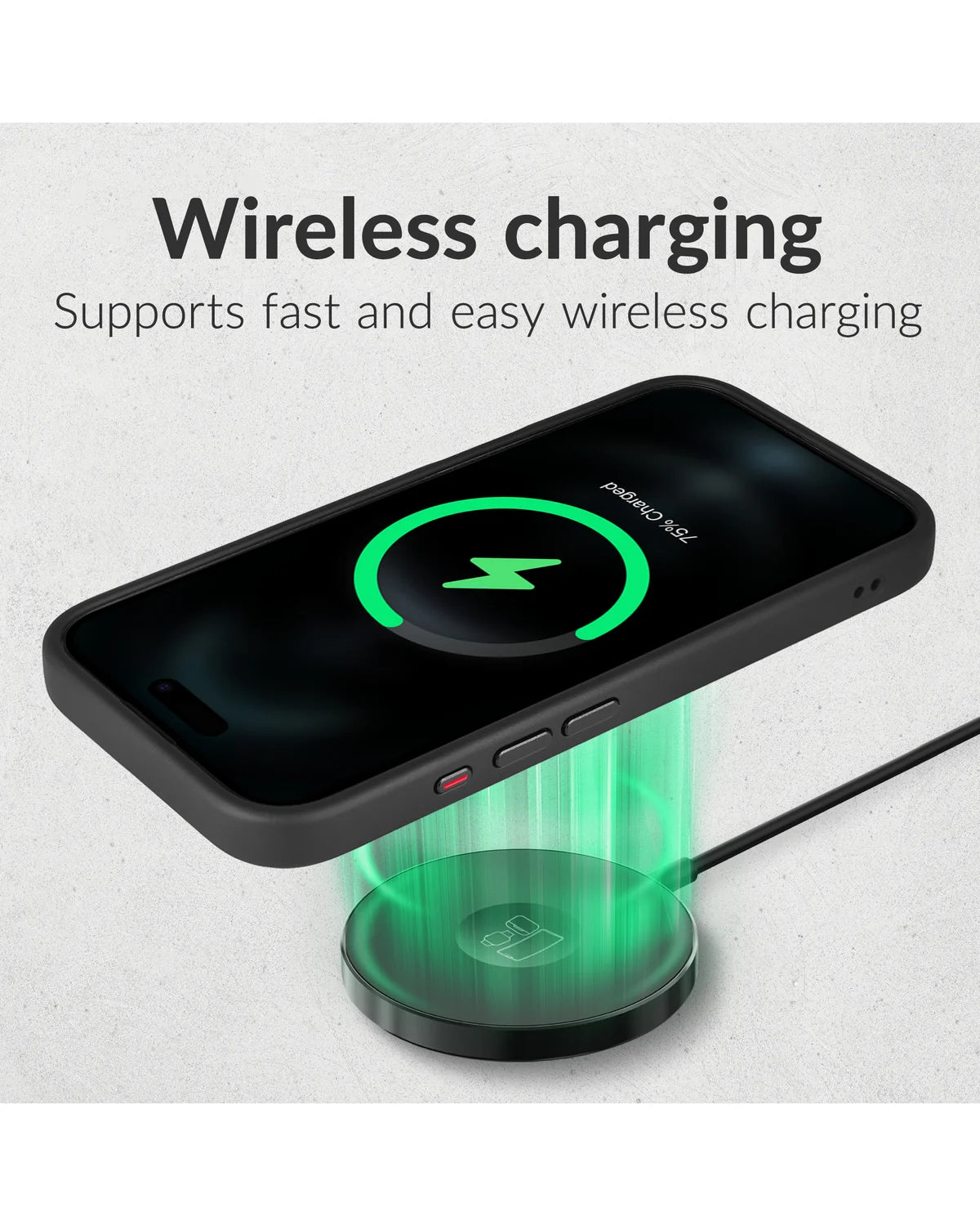 Mobilize MagSafe Compatibel Hybride Pro Hoesje (Case) met Camera Stand – Apple iPhone 16 Pro Max – Zwart