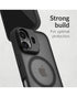 Mobilize MagSafe Compatibel Hybride Pro Hoesje (Case) met Camera Stand – Apple iPhone 16 Pro – Zwart