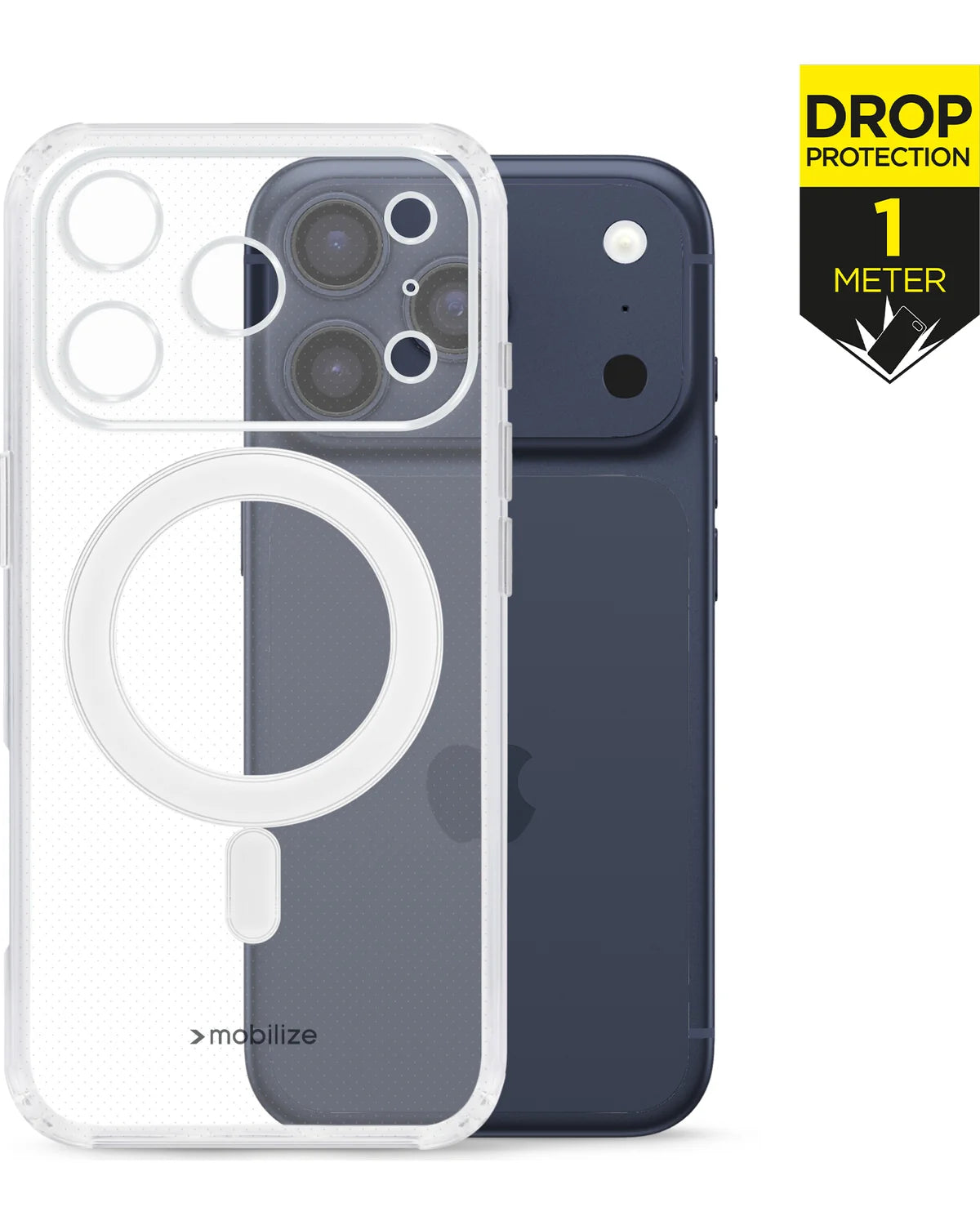 Mobilize MagSafe Compatibel Naked Protection Hoesje (Case) – Apple iPhone 17 Pro – Transparant