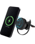 Mobilize MagSafe Compatibele Autohouder/Oplader – 7.5W/10W/15W – Met Uitschuifbare USB-C Kabel – Zwart