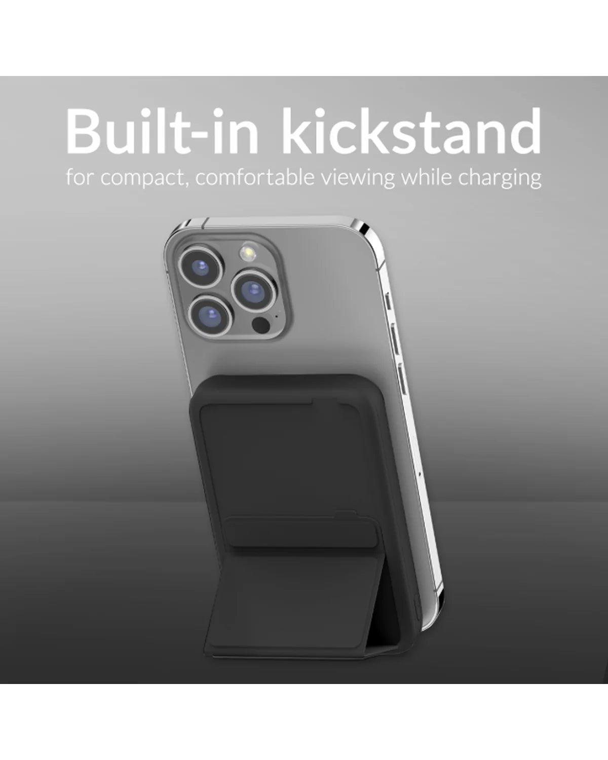 Mobilize Magsafe Powerbank 10000mAh – 15W PD – Magnetisch – Zwart