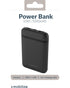 Mobilize Powerbank 5000mAh – 10W Snelladen – Zwart