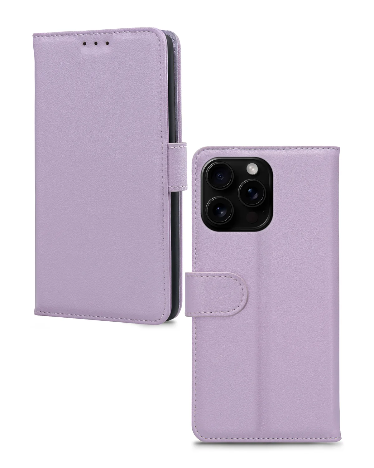 Mobilize Premium Gelly Wallet Book Case Telefoonhoesje Apple iPhone 16 Pro Paars