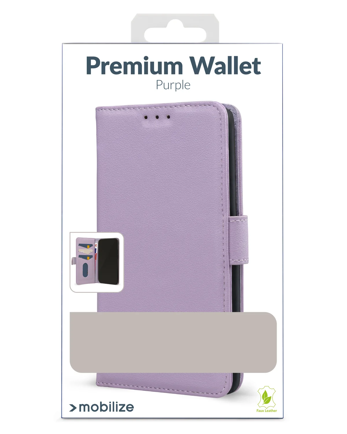 Mobilize Premium Gelly Wallet Book Case Telefoonhoesje Apple iPhone 16e Paars