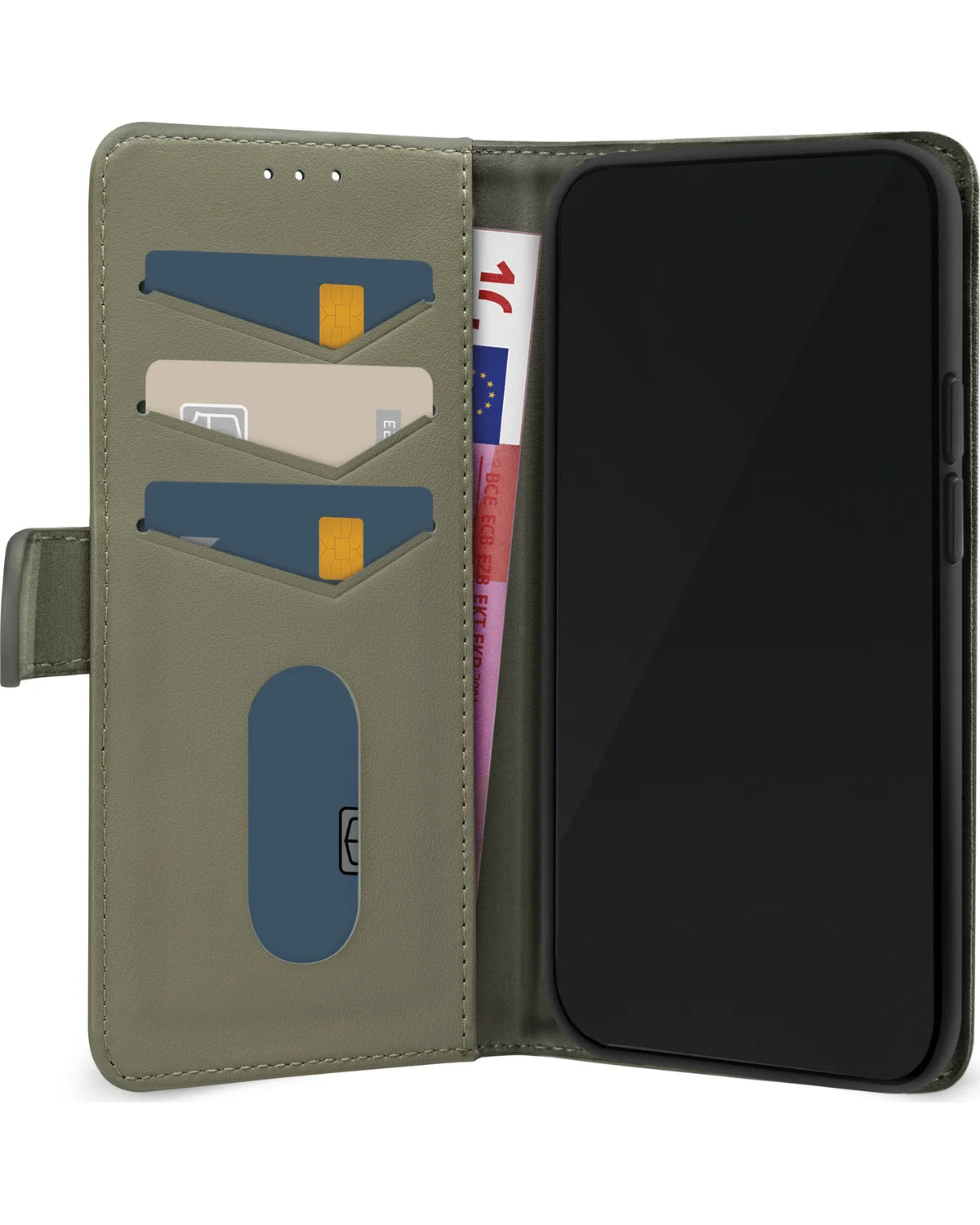 Mobilize Premium Gelly Wallet Book Hoesje – Samsung Galaxy S24 Ultra 5G – Groen