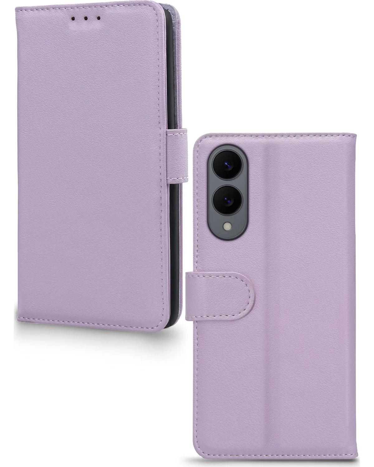 Mobilize Premium Gelly Wallet Book Hoesje – Samsung Galaxy S25 Edge 5G – Paars