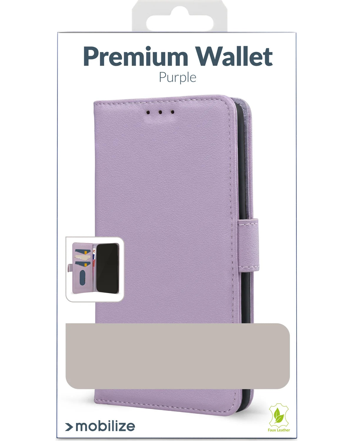 Mobilize Premium Gelly Wallet Book Hoesje – Samsung Galaxy S25 Fe – Paars