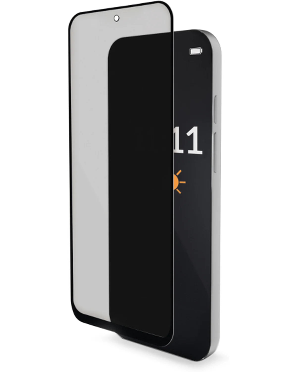 Mobilize Privacy Glass Screenprotector Black Frame Samsung Galaxy A15 4G / 5G