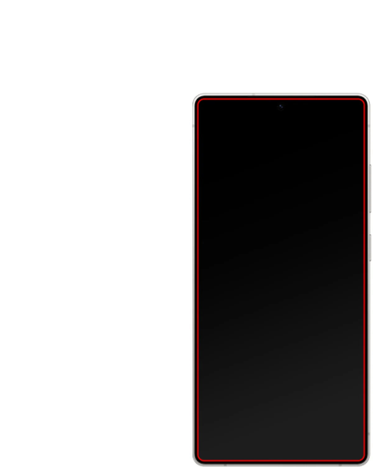 Mobilize Privacy Glass Screenprotector Black Frame Samsung Galaxy S25 Ultra 5G