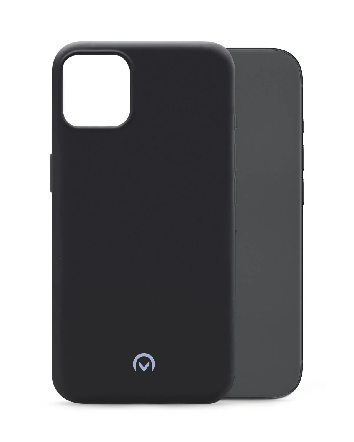 Mobilize Rubber Gelly Case Telefoonhoesje Apple iPhone 15 Mat Zwart