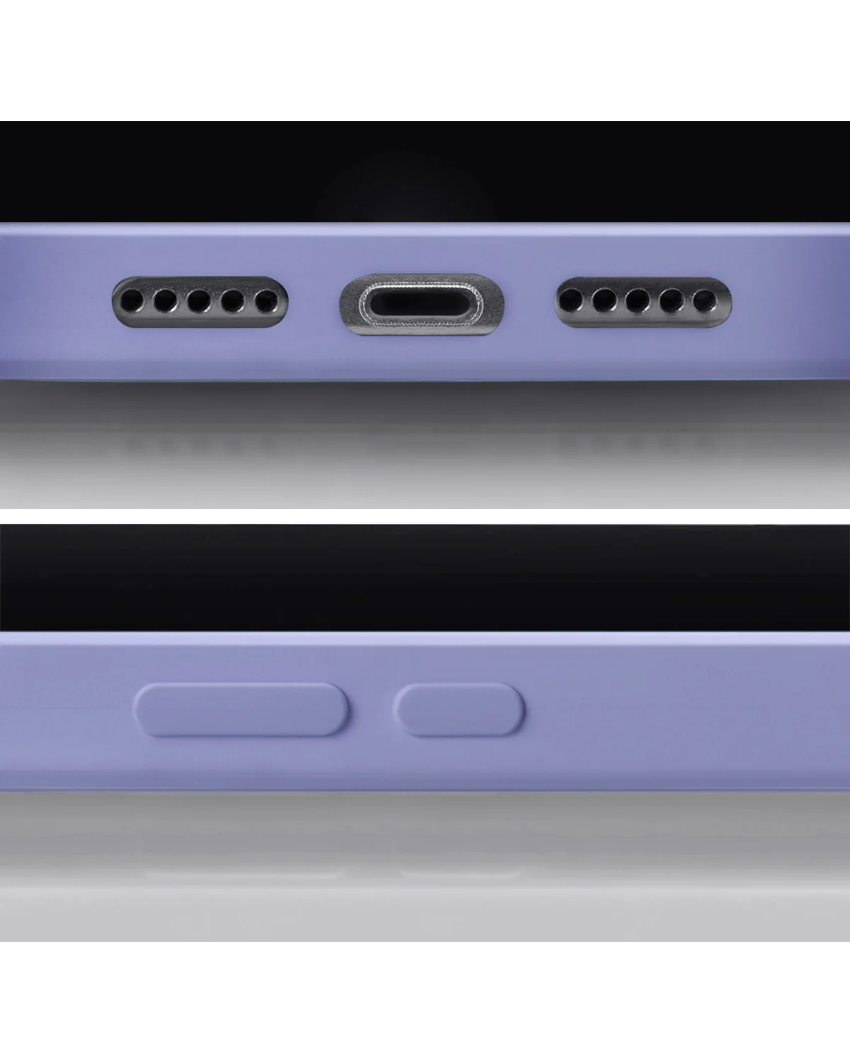 Mobilize Rubber Gelly Case Telefoonhoesje Apple iPhone 15 Pro Max Pastel Paars