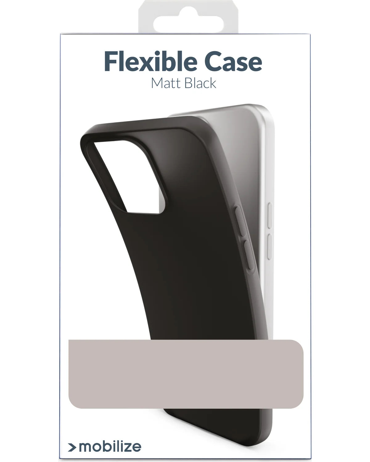 Mobilize Rubber Gelly Hoesje – Samsung Galaxy A36 5G & Galaxy A56 5G – Mat Zwart