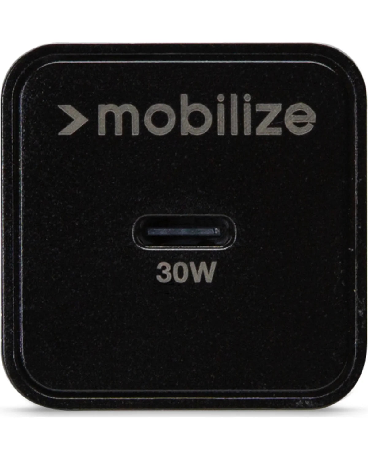 Mobilize USB-C GaN Snellader 30W PD/PPS – Zwart