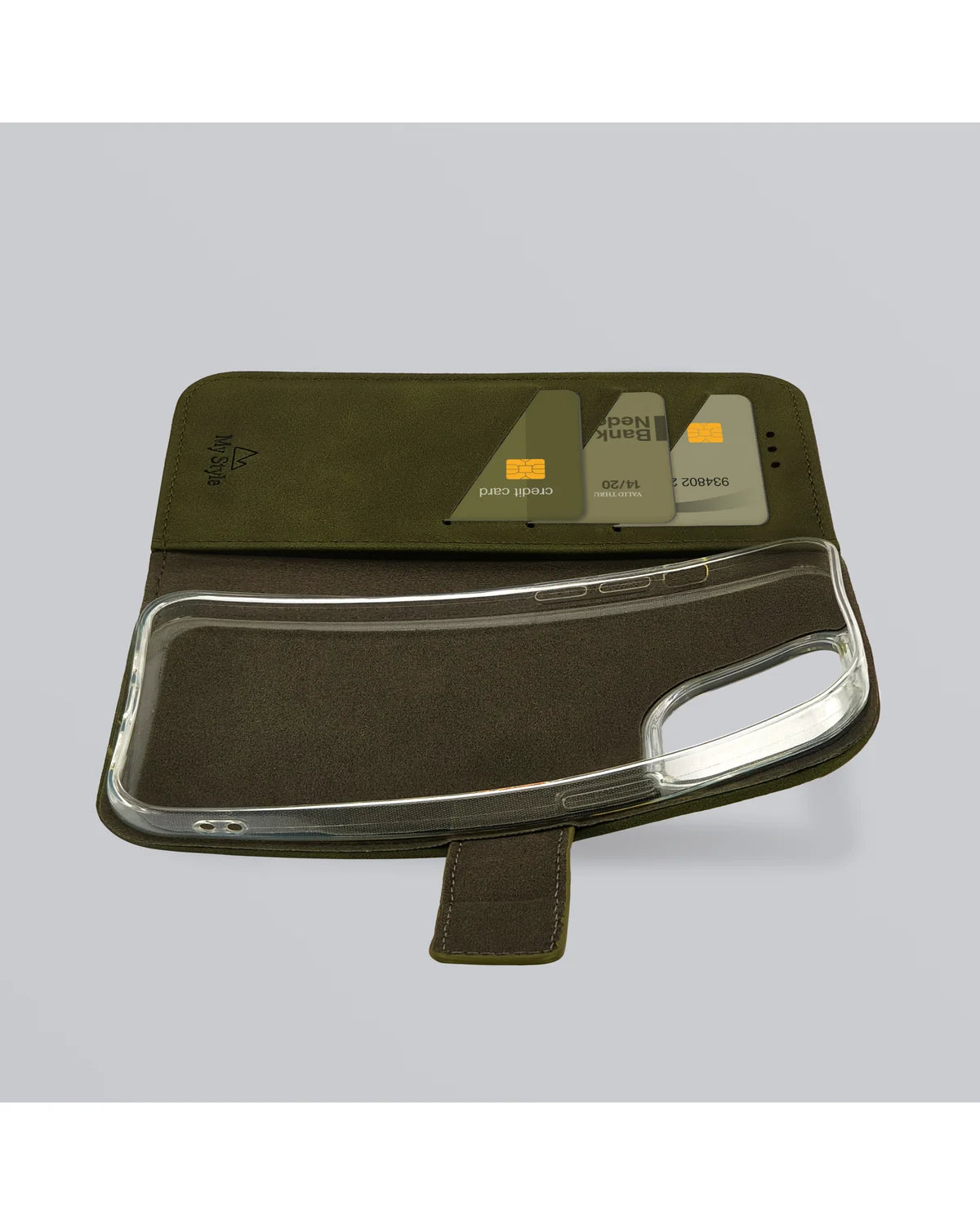 My Style Flex Wallet Hoesje (Case) – Apple iPhone 17 – Forest Green