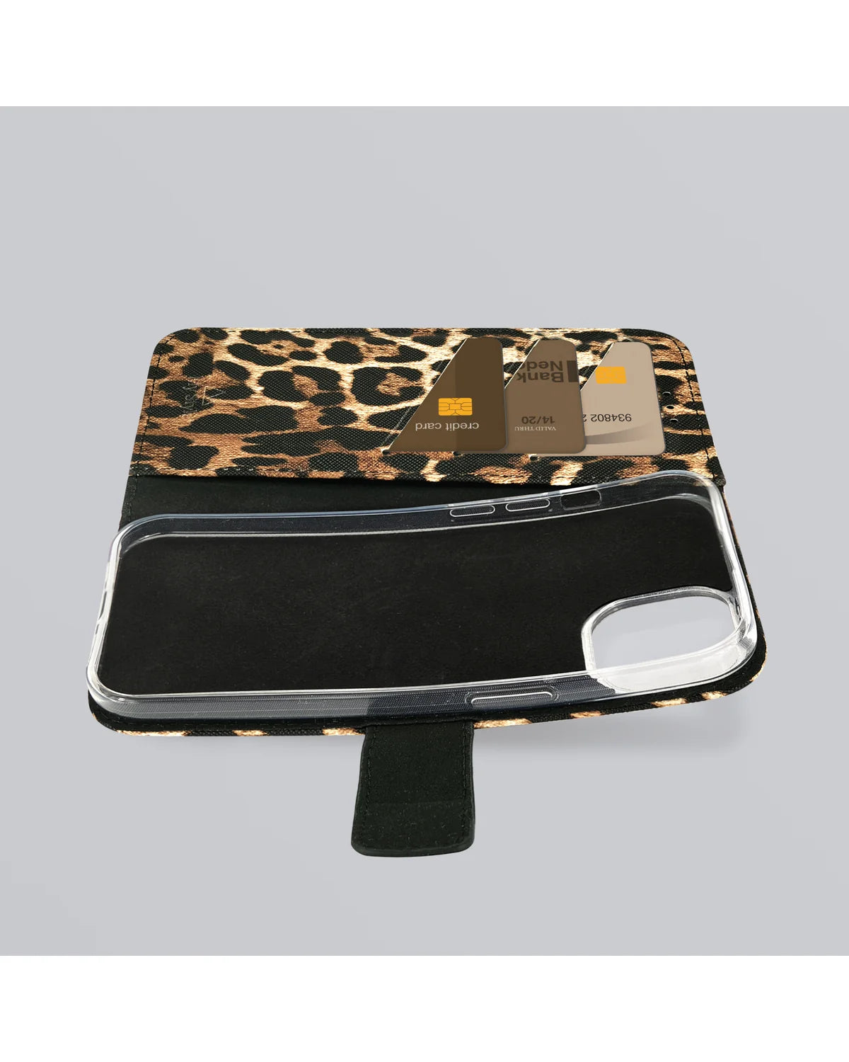 My Style Flex Wallet Hoesje (Case) – Apple iPhone 17 – Wild Leopard