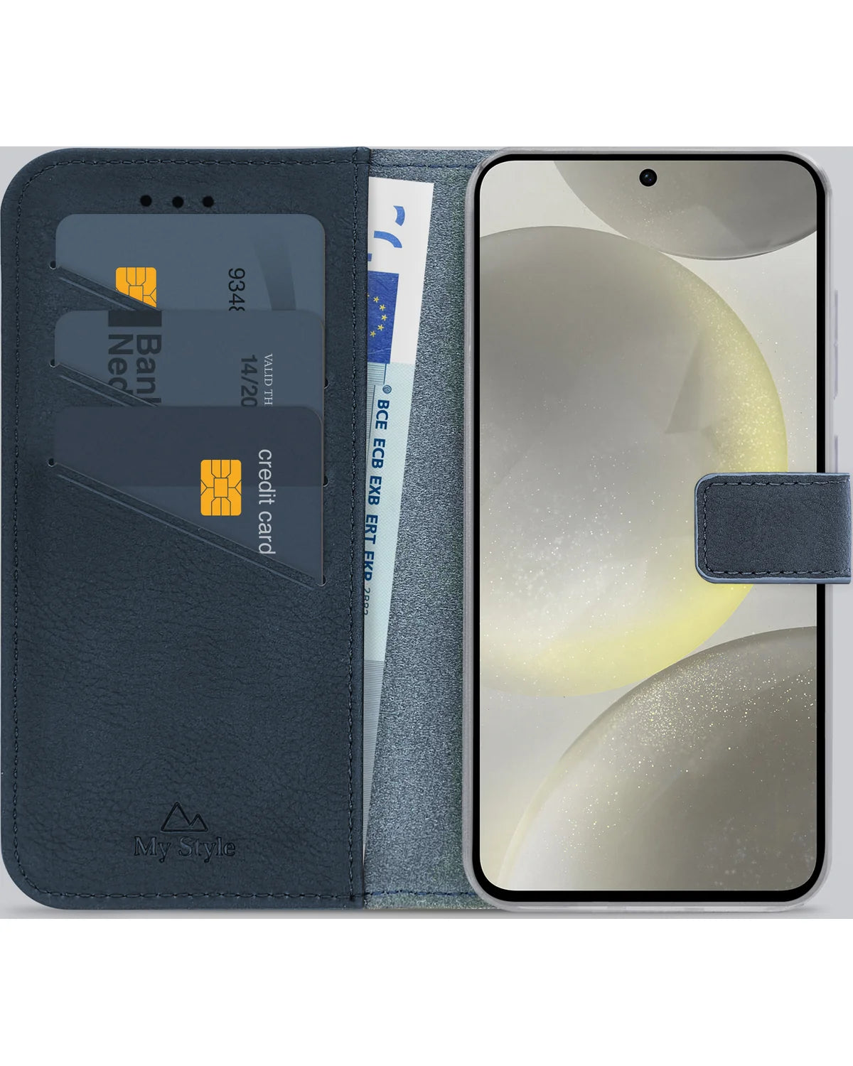 My Style Flex Wallet Hoesje – Samsung Galaxy S24 5G / S25 5G – Royal Blue