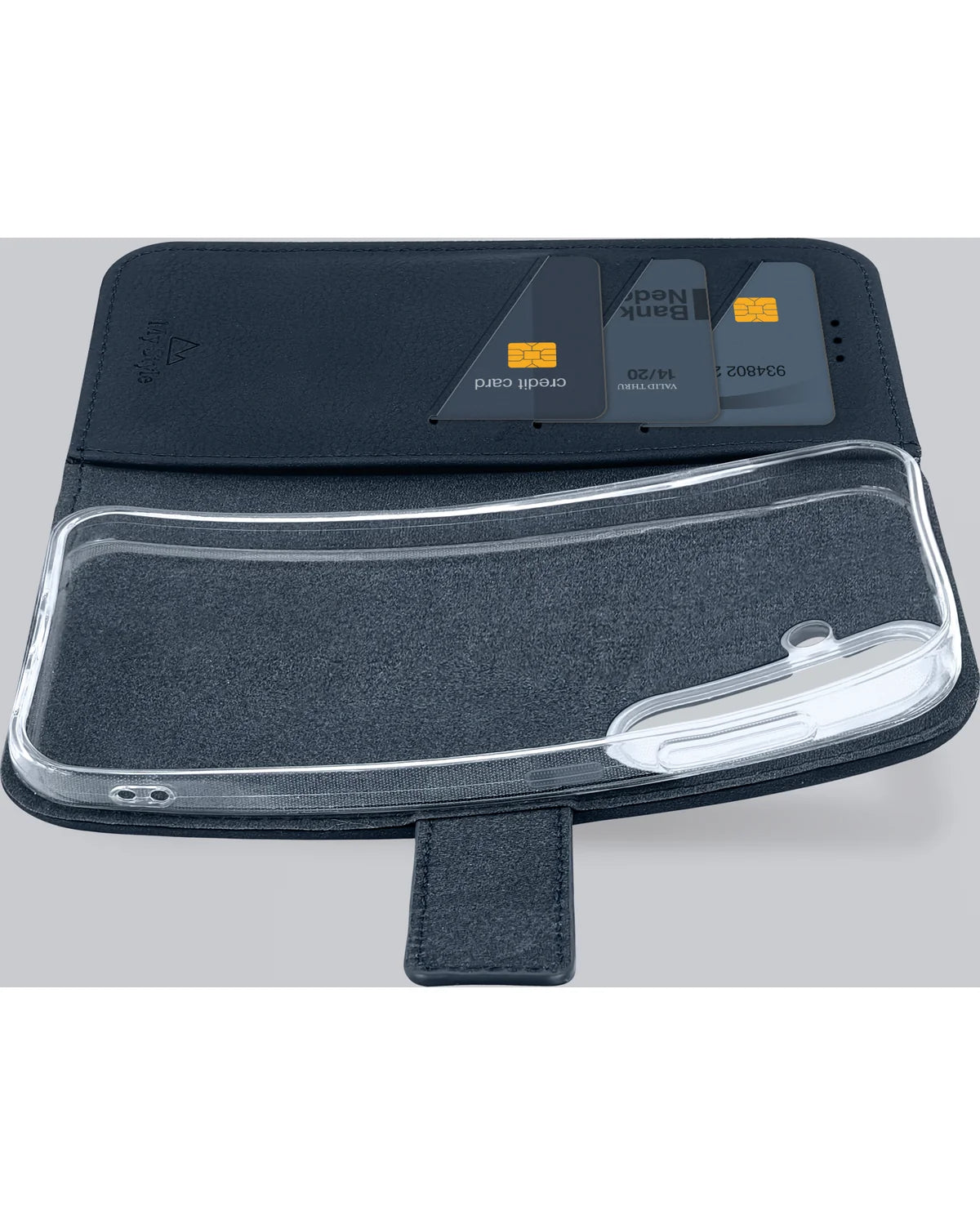 My Style Flex Wallet Hoesje – Samsung Galaxy S24 Fe 5G – Royal Blue