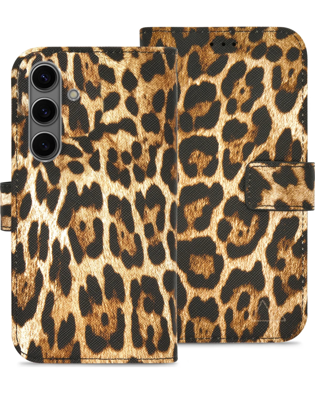 My Style Flex Wallet Hoesje – Samsung Galaxy S24 Fe 5G – Wild Leopard