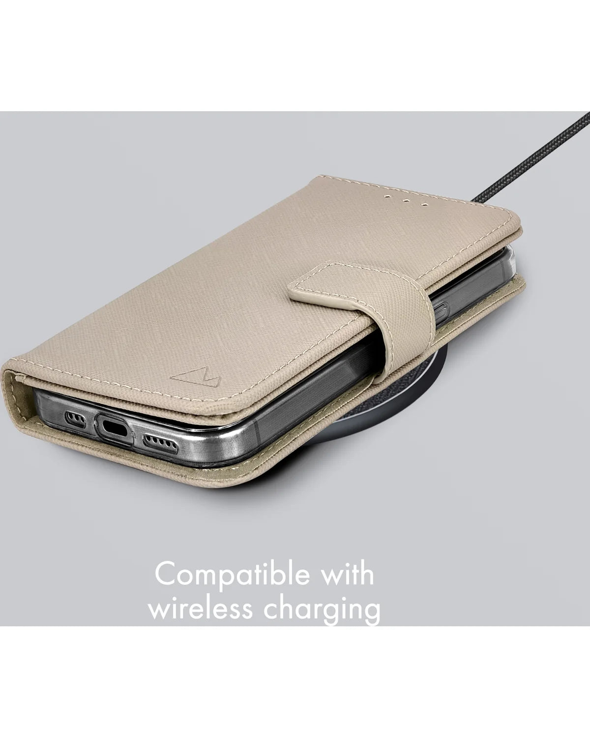 My Style Flex Wallet Hoesje – Samsung Galaxy S25 Plus 5G – Warm Taupe