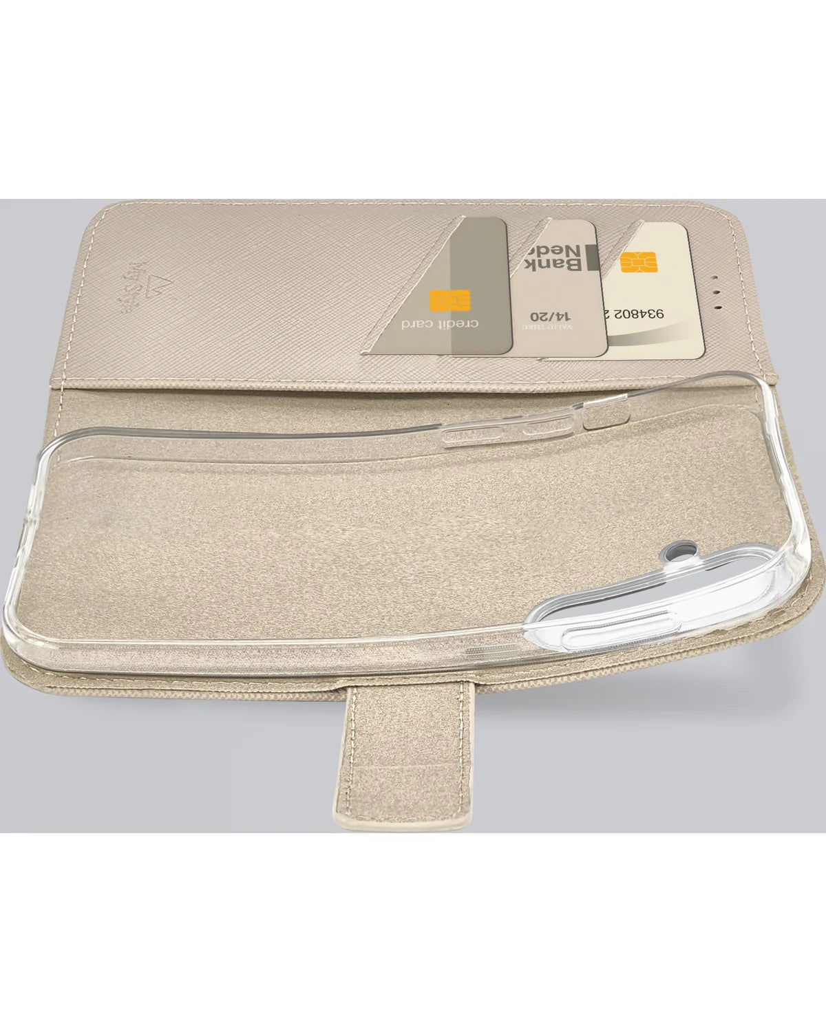 My Style Flex Wallet Hoesje – Samsung Galaxy S25 Ultra 5G – Warm Taupe